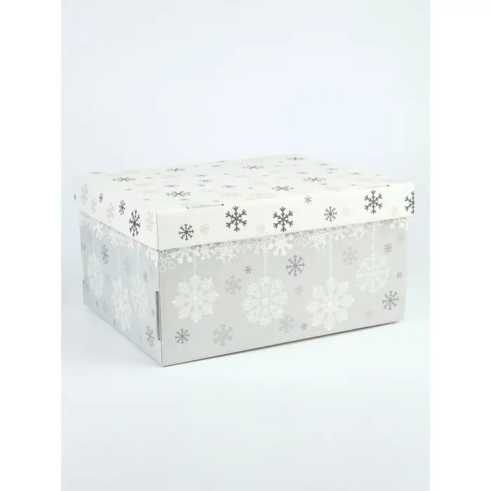 Набор подарочных коробок Let it snow, 31.2&times;25.6&times;16.1 см, 3 шт.