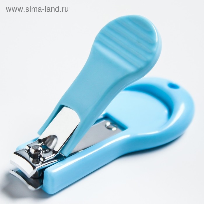 Детский маникюрный набор, 3 предмета: ножницы, пилка, книпсер, от 0 мес., цвет голубой Детский маникюрный набор, 3 предмета: ножницы, пилка, книпсер, от 0 мес., цвет голубой
