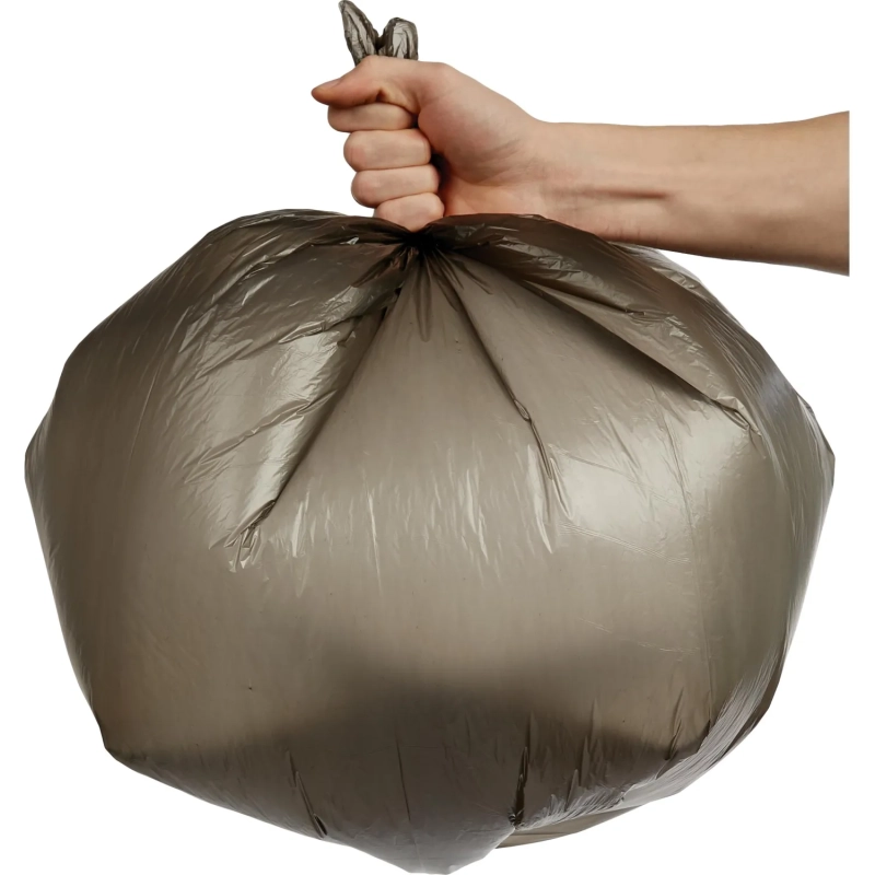 Мешки для мусора ПНД 60л 8мкм 50шт/рул черные 58x68см Концепция Быта