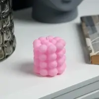 Светодиодная фигура &laquo;Свеча шарики&raquo; 5&times;5 см, от батареек AG13&times;3, свечение тёплое белое