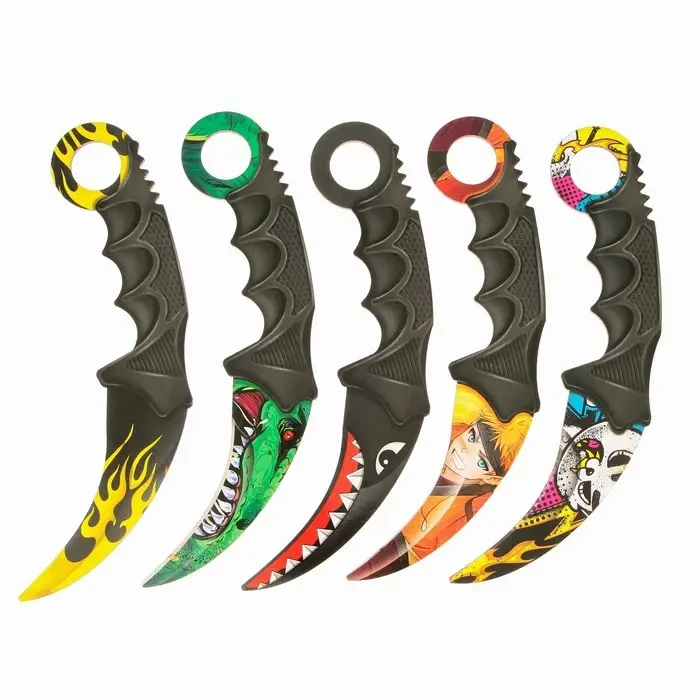 Деревянное оружие, детское сувенирное &laquo;Керамбит 2&raquo;, МИКС, 6.3&times;19 см