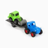 Игрушка трактор с катком &laquo;Синий трактор&raquo;
