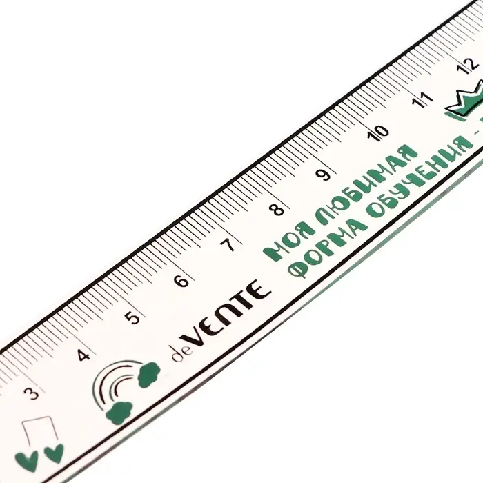 Линейка 15 см, deVENTE, фигурная PANDA, микс - 4 вида, гибкая Линейка 15 см, deVENTE, фигурная PANDA, микс - 4 вида, гибкая