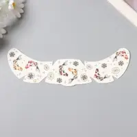 Переводная тату на тело цветная «Веснушки. Карпы», 16×5 см