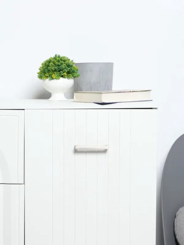 Ручка-скоба CAPPIO SQUARE RSC007, алюминий, м/о 96 мм, цвет серебро