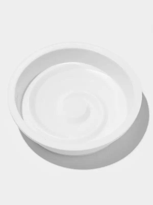 Форма для выпечки и муссовых десертов KONFINETTA &laquo;Круговорот&raquo;, силикон, 20&times;5 см, белая