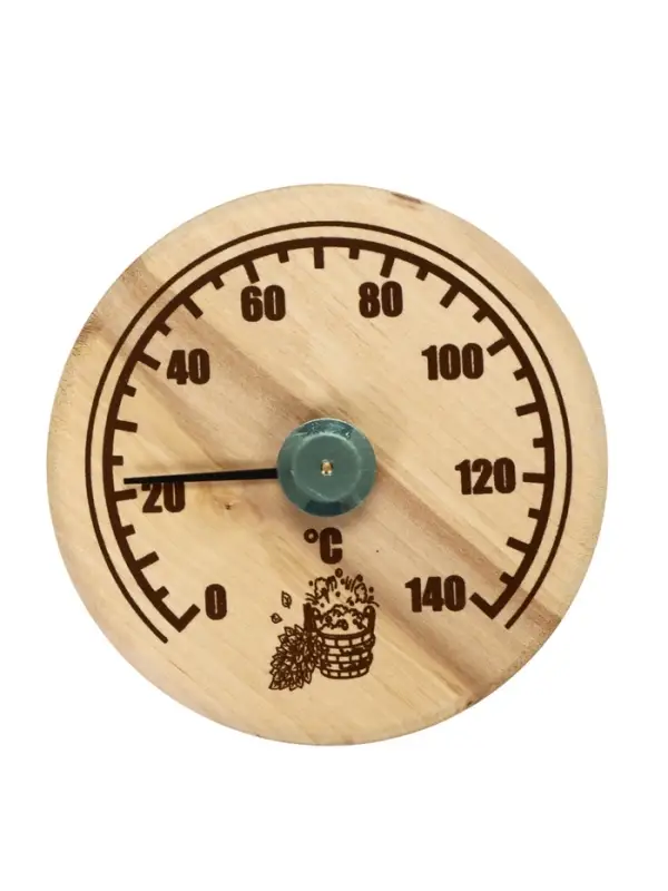 Термометр для бани и сауны &laquo;Круглый&raquo;, биметаллический, циферблат МИКС