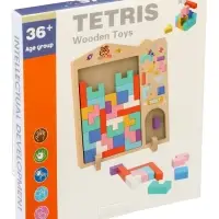 Развивающая головоломка Тетрис деревянный