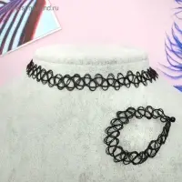 Набор 2 предмета: чокер, браслет &laquo;Классика&raquo;, чёрный, 30 см