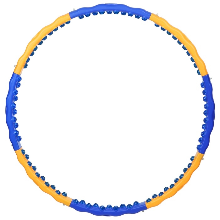 Обруч массажный, d=110 см, цвет МИКС Обруч массажный, d=110 см, цвет МИКС