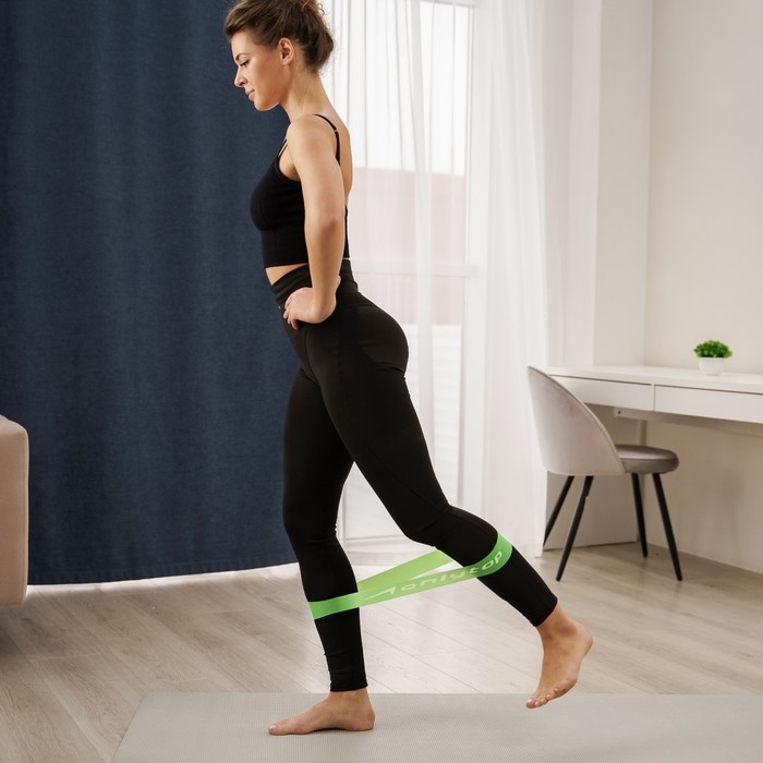 Набор фитнес-резинок ONLYTOP: нагрузка 4,5, 9, 13,6, 18,1, 22,7 кг, 5 шт. Набор фитнес-резинок ONLYTOP: нагрузка 4,5, 9, 13,6, 18,1, 22,7 кг, 5 шт.