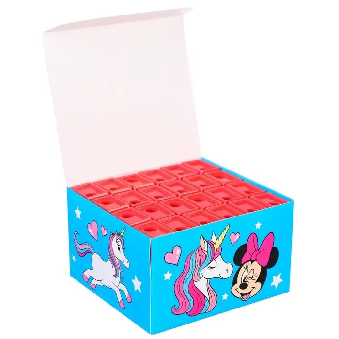 Точилка пластиковая прямоугольная, «Минни Маус»