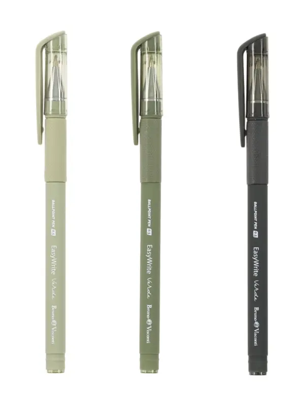 Ручка шариковая BrunoVisconti.EasyWrite.Verde, 0.5 мм, стержень синий, МИКС Ручка шариковая BrunoVisconti.EasyWrite.Verde, 0.5 мм, стержень синий, МИКС