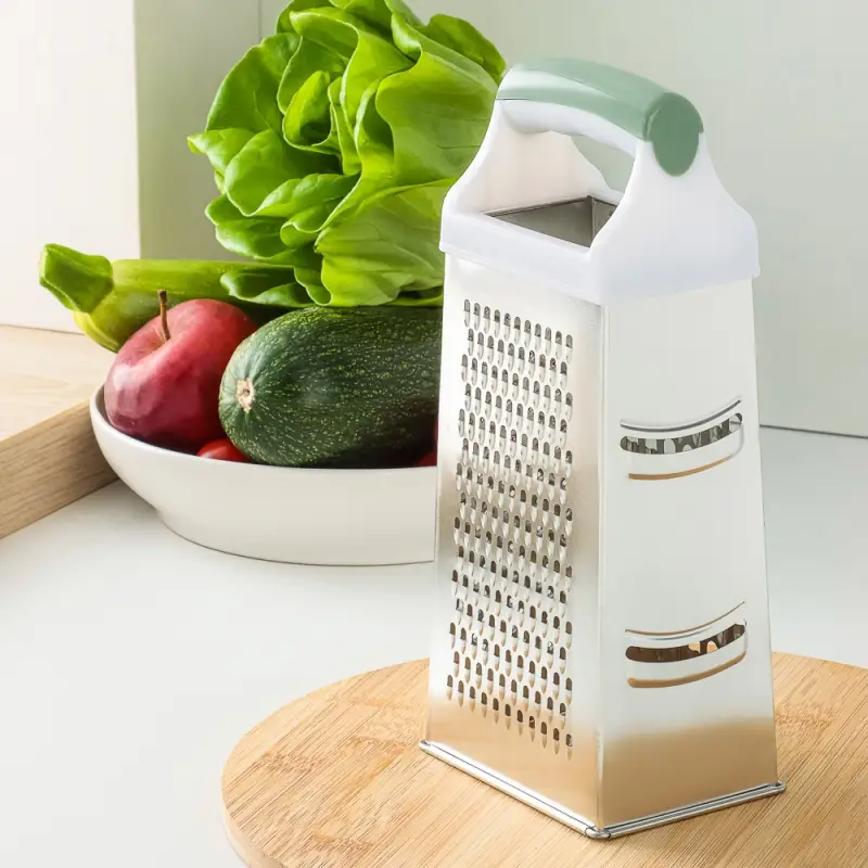 VETTA Терка 4-х сторонняя 22см, жесть, полипропилен