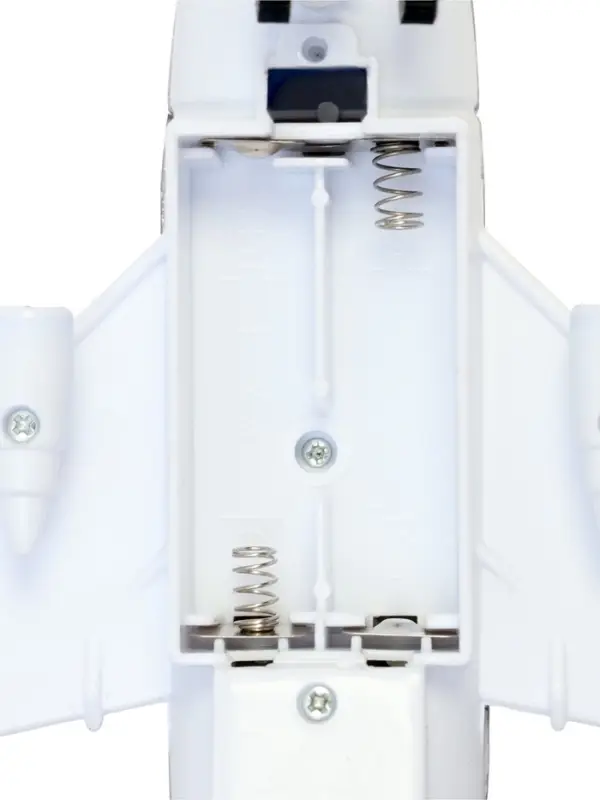 Самолет на радиоуправлении &laquo;Лайнер&raquo;, световые эффекты, работает от батареек, цвет серый