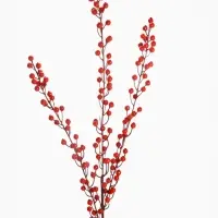 Декор ветка &laquo;Веточка калины&raquo;, 1&times;75 см