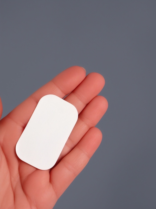 Листовое мыло в пластинках (наб 100шт цена за наб) 5,8*3,4см белый накл ОТ