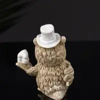 Набор фигурок &laquo;4 совы на подносе&raquo;, 23.5&times;13&times;10 см, бежевый