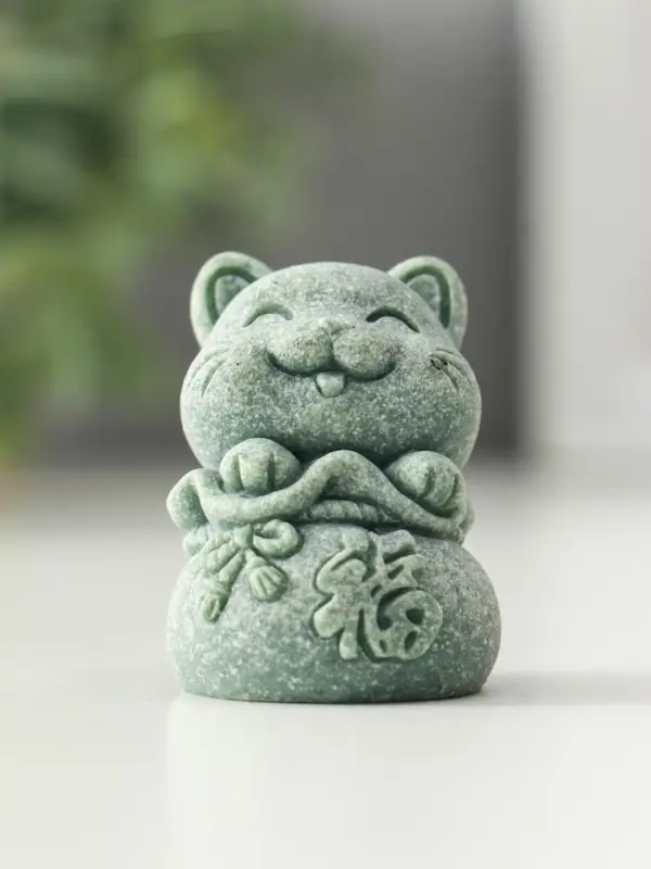 Сувенир песчаник Сувенир песчаник "Манэки-нэко" набор 4 шт 4,3х4х5,5 см