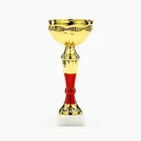 Кубок 152, наградная фигура, золото, подставка камень, 18.5&times;8&times;6 см