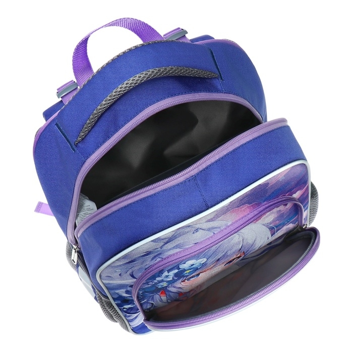 Рюкзак школьный Erich Krause ErgoLine 15L, 39 х 28 х 14 см, эргономичная спинка, Kawaii Whale 60093 Рюкзак школьный Erich Krause ErgoLine 15L, 39 х 28 х 14 см, эргономичная спинка, Kawaii Whale 60093