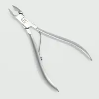 Кусачки маникюрные для кутикулы, эргономичные, 10.1 см, длина лезвия-7 мм