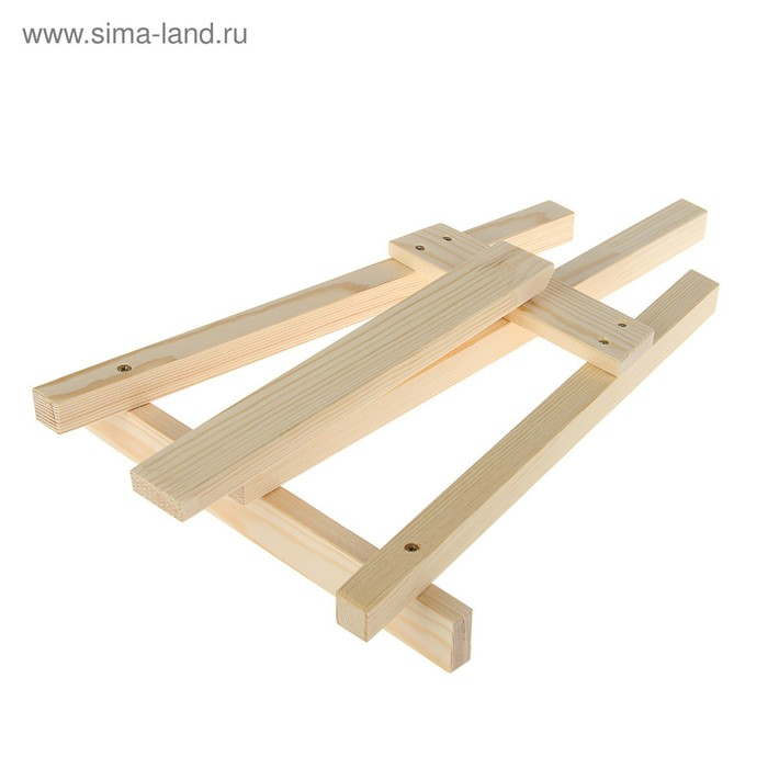 Мольберт настольный демонстрационный «Лира» 375 х 260 х 220 мм, (профиль 20 х 20 мм), неокрашенное дерево, Calligrata Мольберт настольный демонстрационный «Лира» 375 х 260 х 220 мм, (профиль 20 х 20 мм), неокрашенное дерево, Calligrata