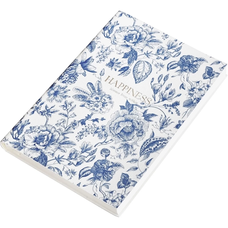 Ежедневник датированный 2026 IF 14х20см 176л, мягкий, Happiness I1732/blue