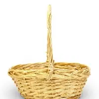 Набор корзин 3 шт ИВА 33x33x13 28x28x11 22x22x11 см ПЛЕТ ручка h=20/18/16 см