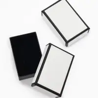 Коробочка подарочная под набор "Стиль", 5*8 см, цвет чёрно-белый