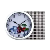 Часы настенные классические &laquo;Эстер&raquo;, плавный ход, d=20 см, циферблат d=17 см