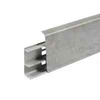 Плинтус напольный &laquo;Деконика&raquo;, 2200&times;70 мм, цвет 547 лофт светло-серый