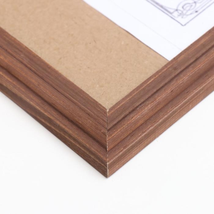 Фоторамка сосна венге 2/6 25х25 см Фоторамка сосна венге 2/6 25х25 см