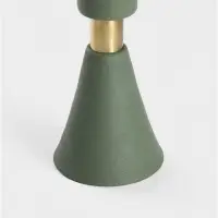 Подсвечник на 1 свечу текстурный &laquo;Болотный&raquo;, 10.5&times;10.5&times;19.5 см