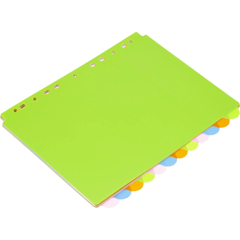 Разделитель листов A4+, 12 л.,полукруг, Attache Selection