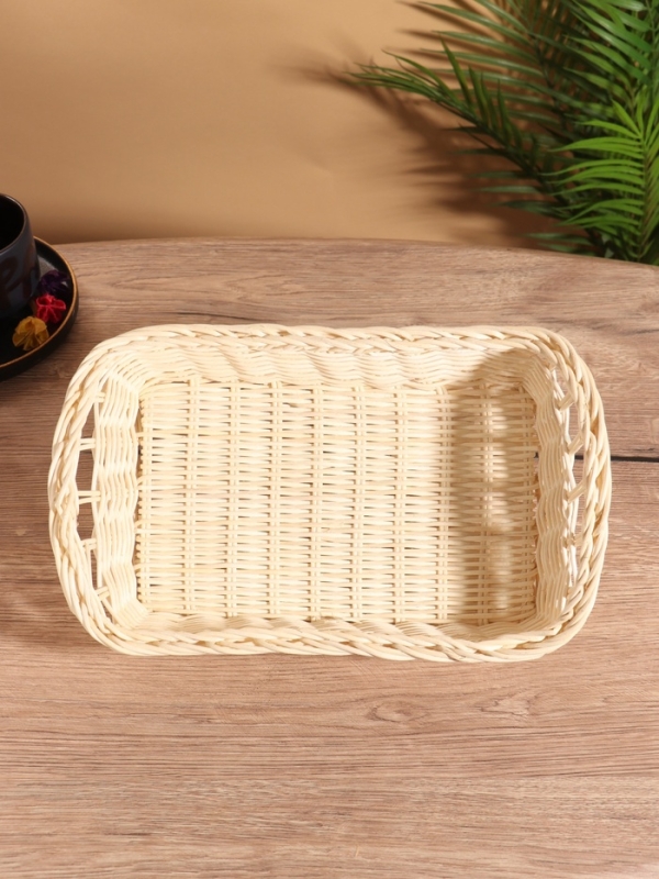 Корзина плетеная 27x19x9 см, ротанг