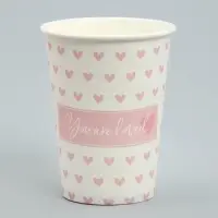 Стакан для цветов влагостойкий &laquo;Сердца&raquo;, 400 мл