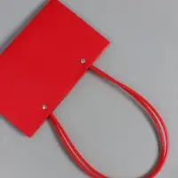 Сумка переноска для цветов, влагостойкая, красная, 22&times;10.5&times;13.5 см