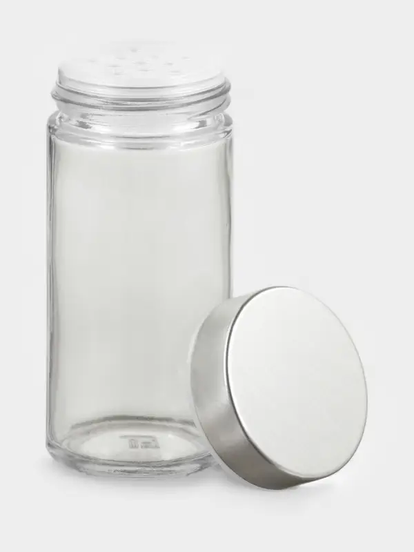 Набор для специй на подставке &laquo;Хай-тек&raquo;, 90 мл, 33&times;6.7&times;10.5 см, 4&times;9.5 см, 6 шт., стекло