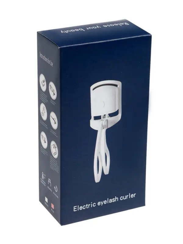 Электрический керлер для ресниц LW-05, от АКБ, белый Электрический керлер для ресниц LW-05, от АКБ, белый