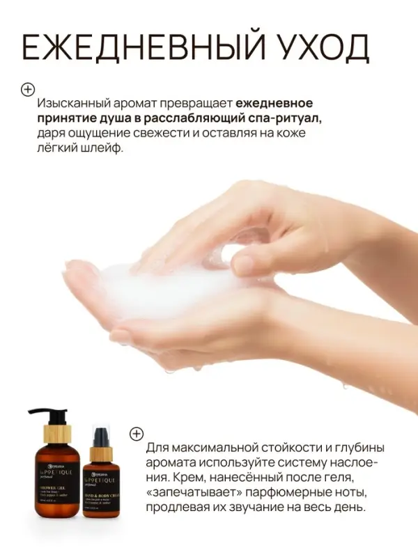 Гель для душа парфюмированный, аромат Black pepper, 120 мл, laPOETIQUE