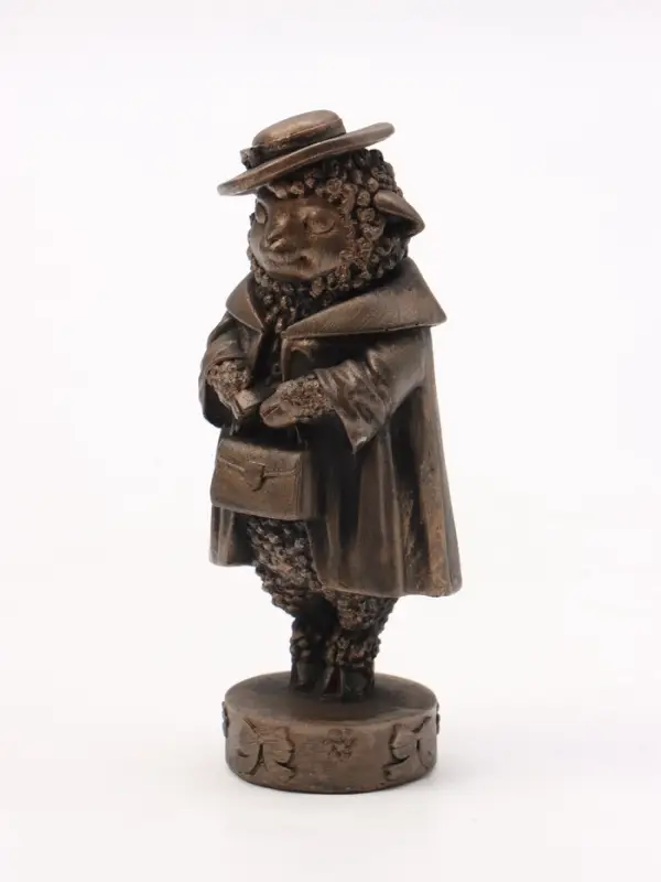 Фигурка декоративная &laquo;Деловой баран&raquo;, 11&times;4 см, бронза