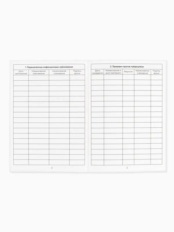 Сертификат о профилактических прививках А6, 24 страницы 10.5×14.8 см «Мальчик» Сертификат о профилактических прививках А6, 24 страницы 10.5×14.8 см «Мальчик»