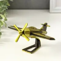 Сувенир металл "Самолёт" 12,2х14х6,5 см