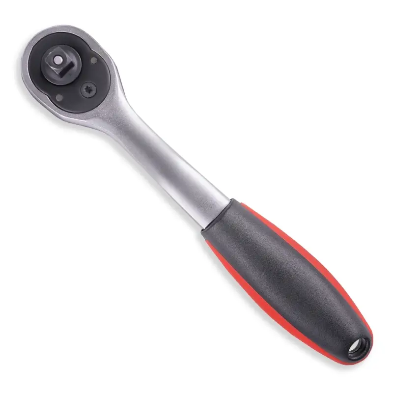 Рукоятка трещоточная 1/4"DR 72 зубца (пластиковая ручка) AVS RH11472