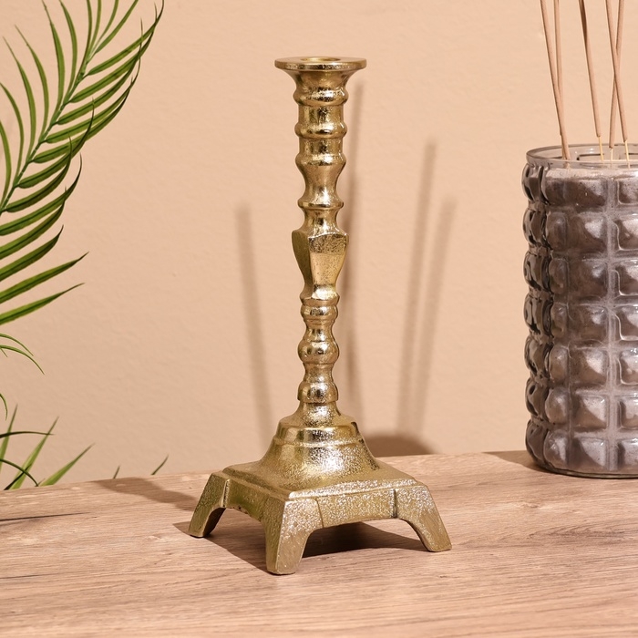 Подсвечник  Подсвечник "Стэн" 29 см, алюминий