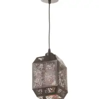 Светильник &laquo;Кэлшот&raquo; (Бабочки) 1&times;40 Вт Е27 черный 13&times;13&times;20+100 см