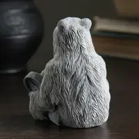 Фигурка &laquo;Шаман в шкуре медведя с бубном&raquo;, 8.5 см