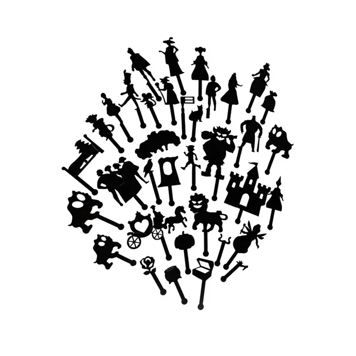 Настольная игра &laquo;ТеатрТеней&raquo;, 5 сказок