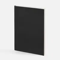 Ежедневник Flat Light, недатированный, черный Ежедневник Flat Light, недатированный, черный